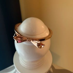 Kate Spade Rose Gold Bow Bracelet
